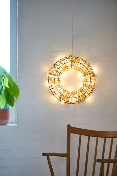 Lysring med 60 mikro-LED Ø40 cm